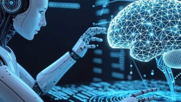 consultarea europeană DUET – siluetă robotică și o rețea neuronală